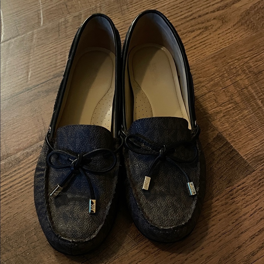 MICHAEL Michael Kors Dark Textured Loafers